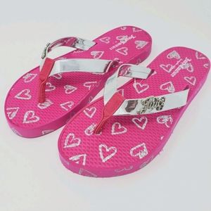 Juicy Couture Girls Flip Flops
